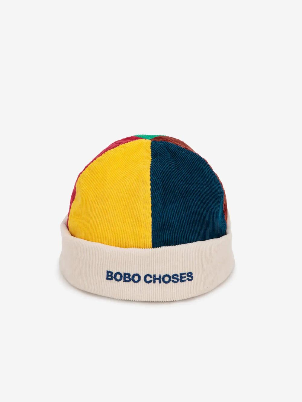 Bobo choses Bobo Choses color block corduroy hat Descuentos del mes