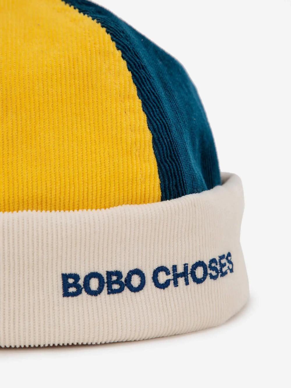 Bobo choses Bobo Choses color block corduroy hat Descuentos del mes