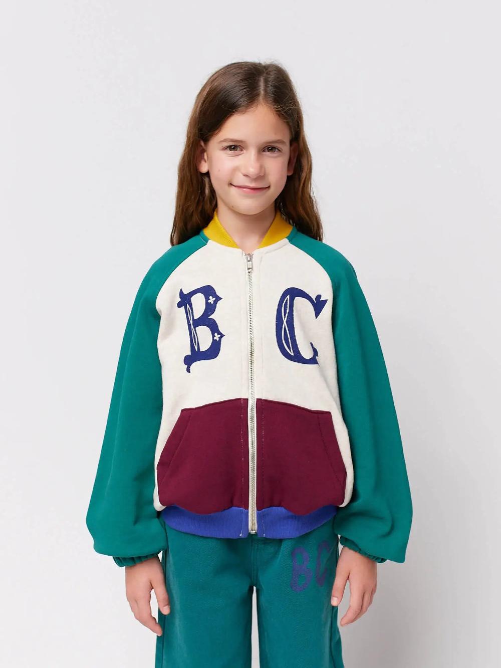 Bobo choses B.C vintage color block zipped sweatshirt Grandes ahorros