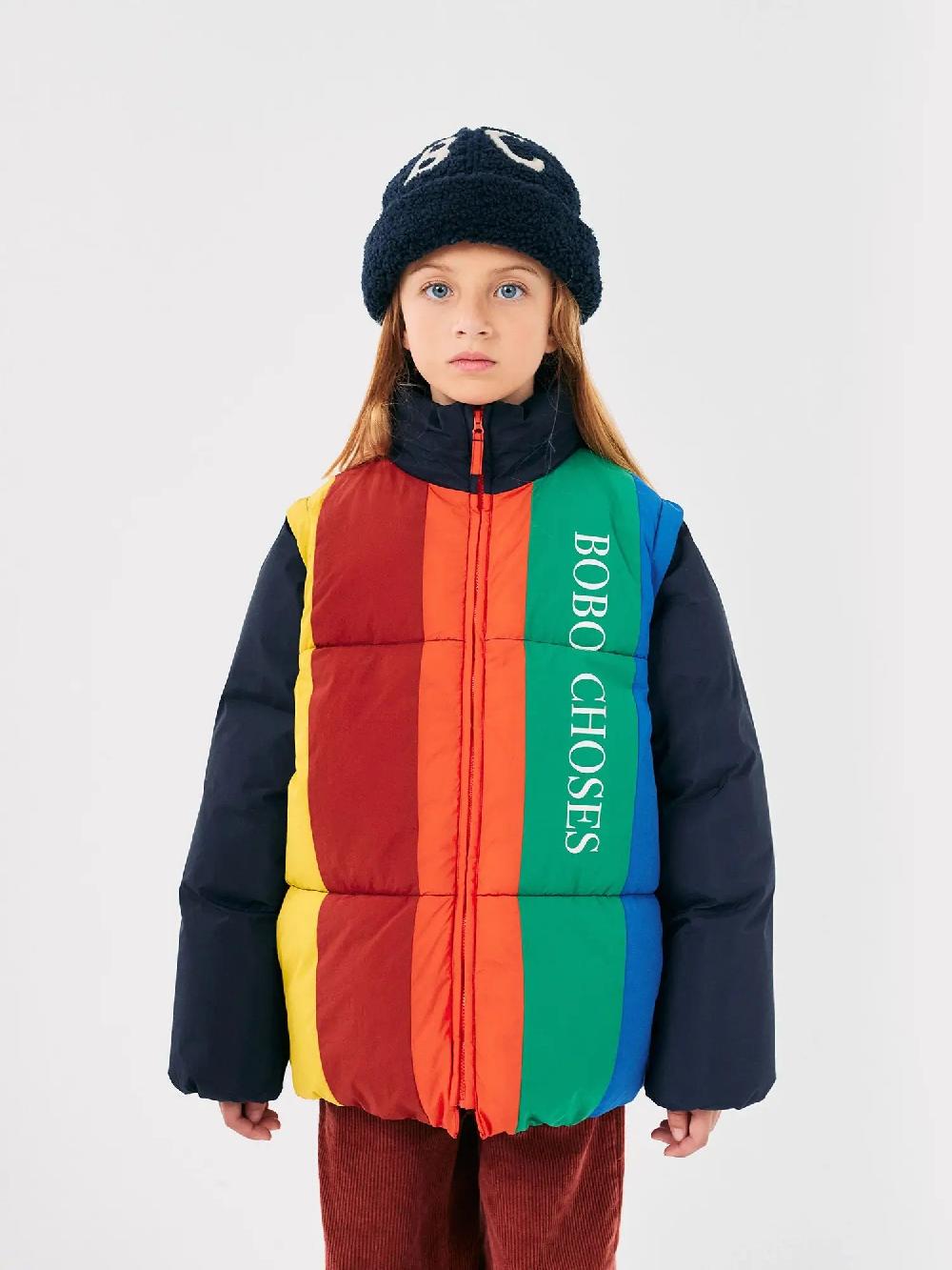 Bobo choses Bobo Choses color block padded anorak Gran oferta