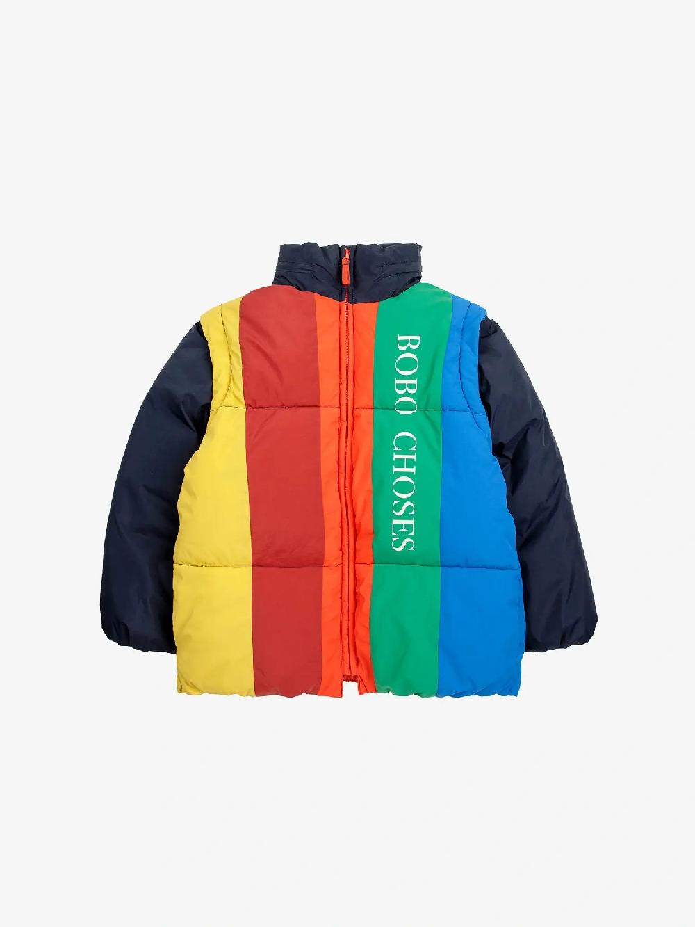 Bobo choses Bobo Choses color block padded anorak Gran oferta