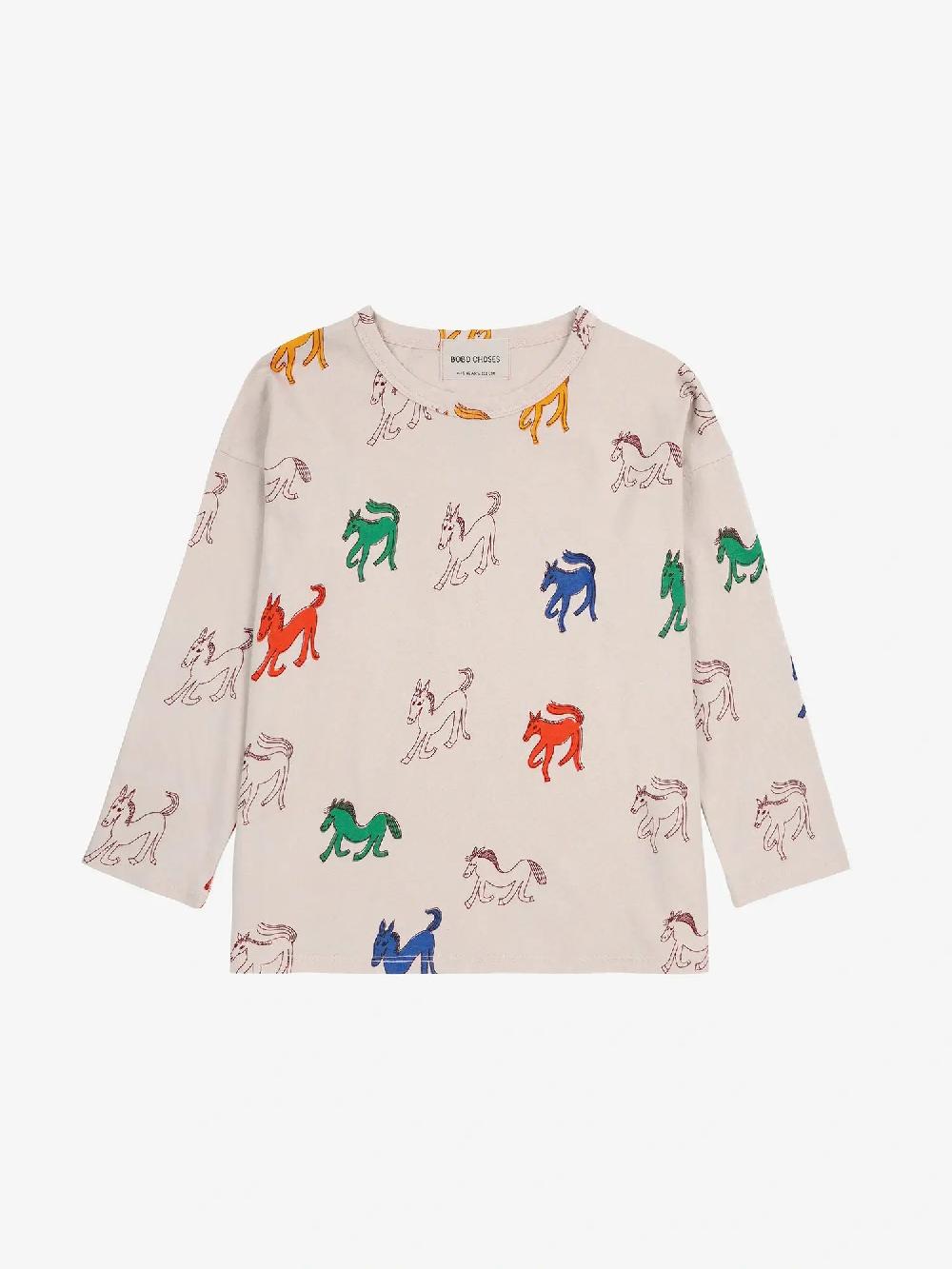 Bobo choses Wonder Horse all over T-shirt Rebajas baratas