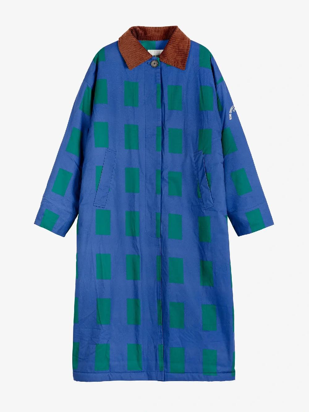 Bobo choses Color Game patched print long coat Ventas relámpago