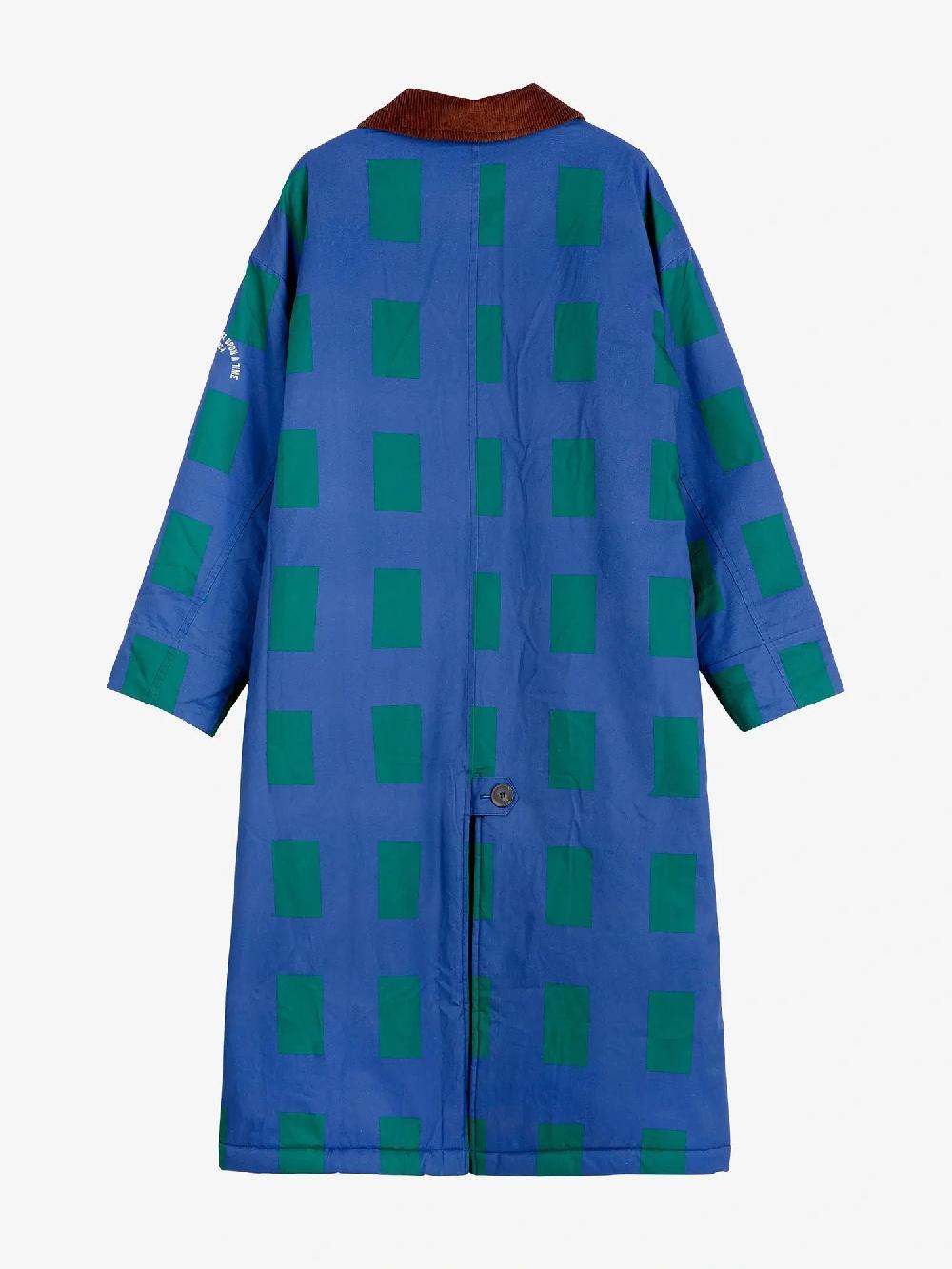Bobo choses Color Game patched print long coat Ventas relámpago