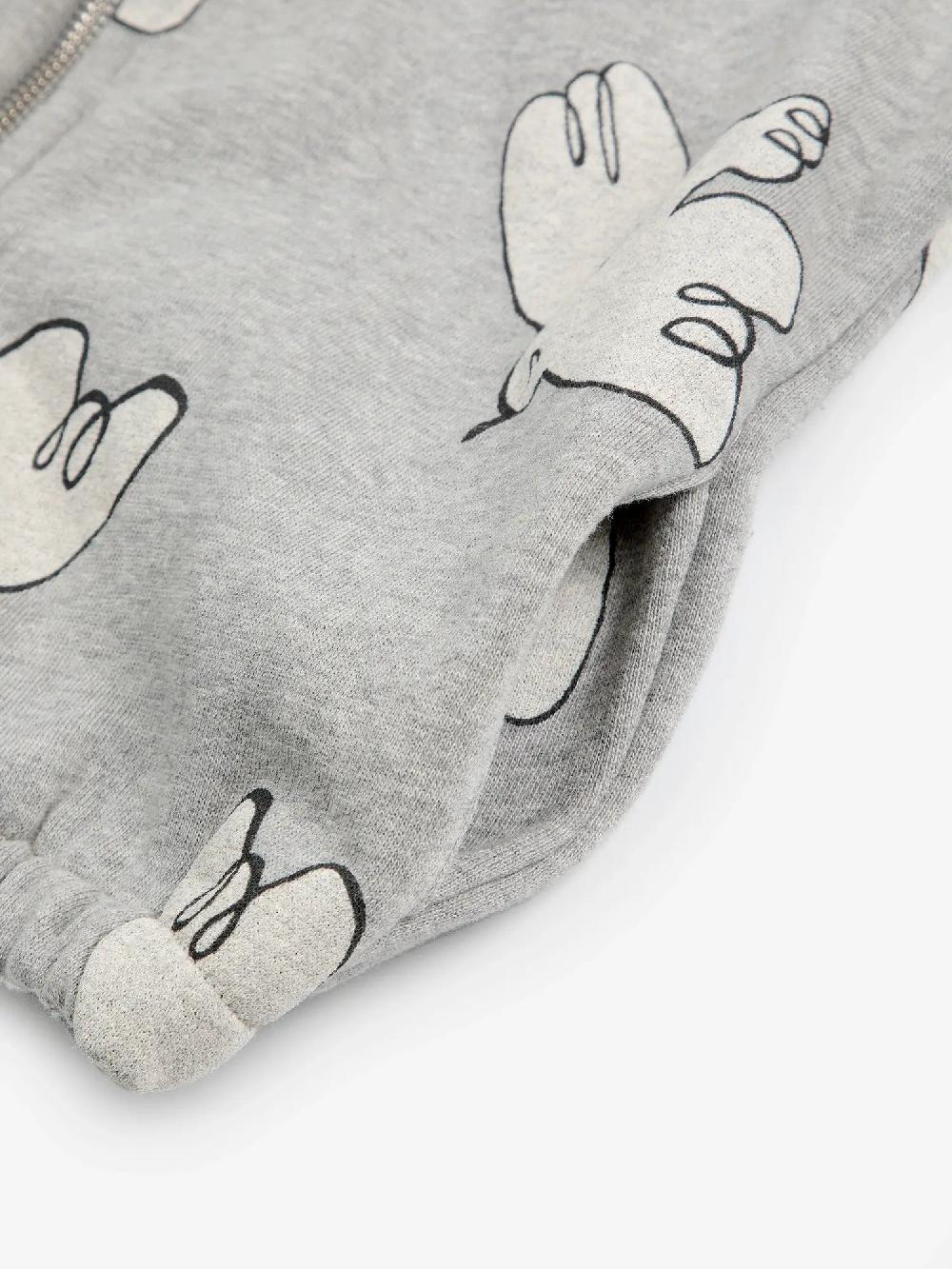 Bobo choses Freedom Bird all over zipped hoodie Precio de fábrica