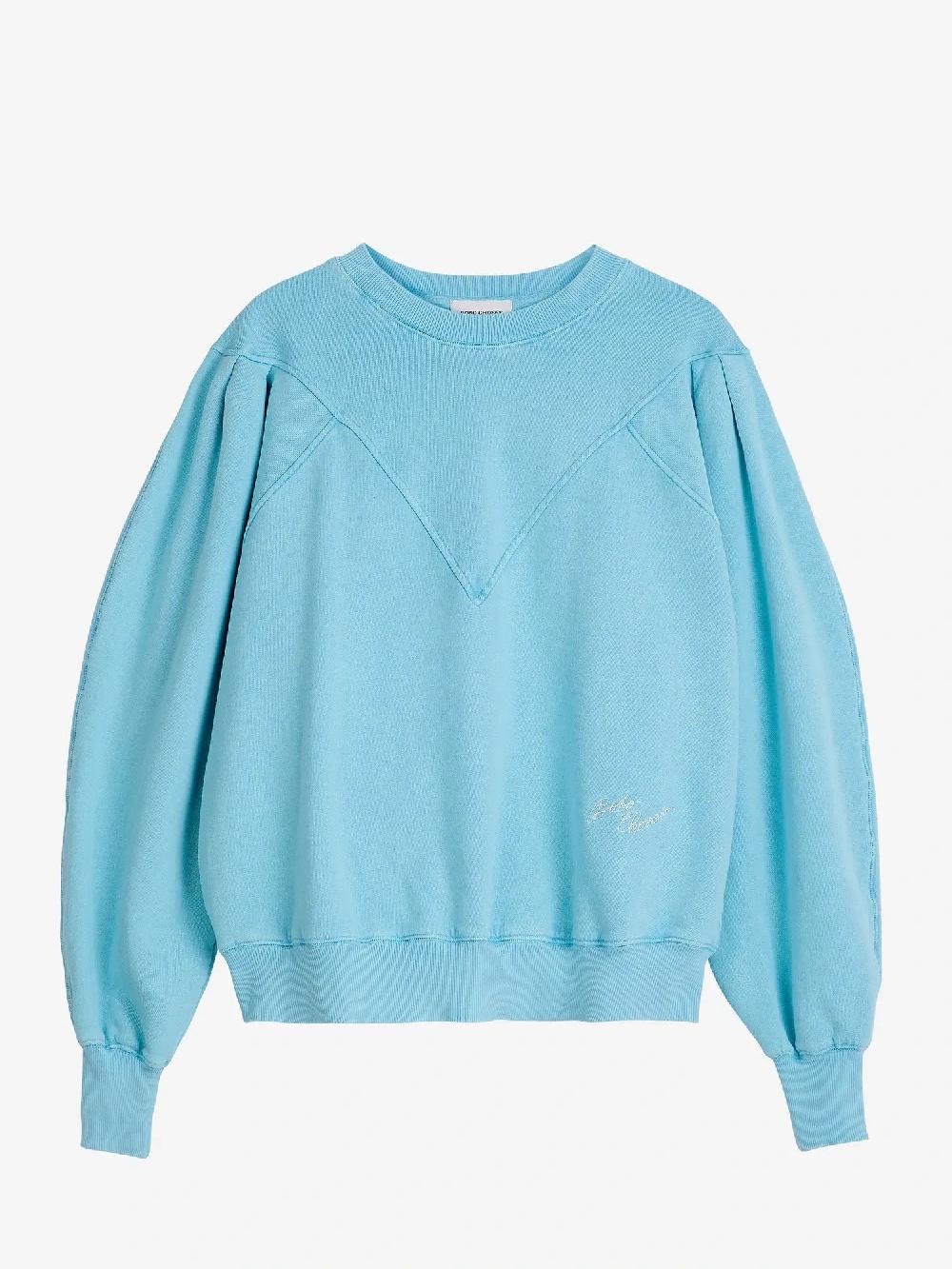 Bobo choses Light blue detailed sweatshirt Promoción por tiempo limitado
