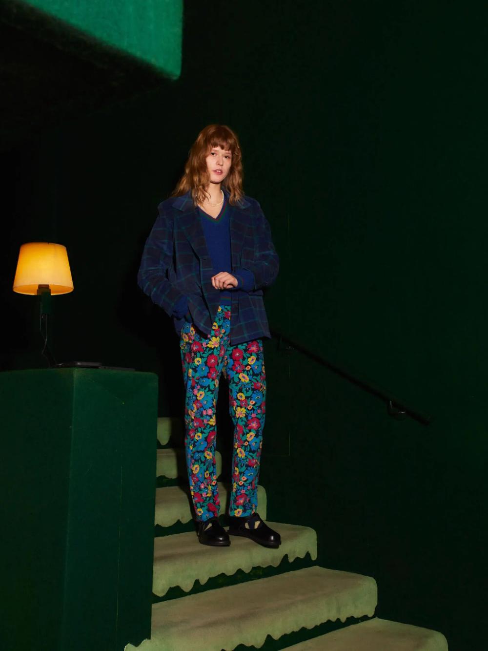 Bobo choses Floral woven straight pants Liquidación