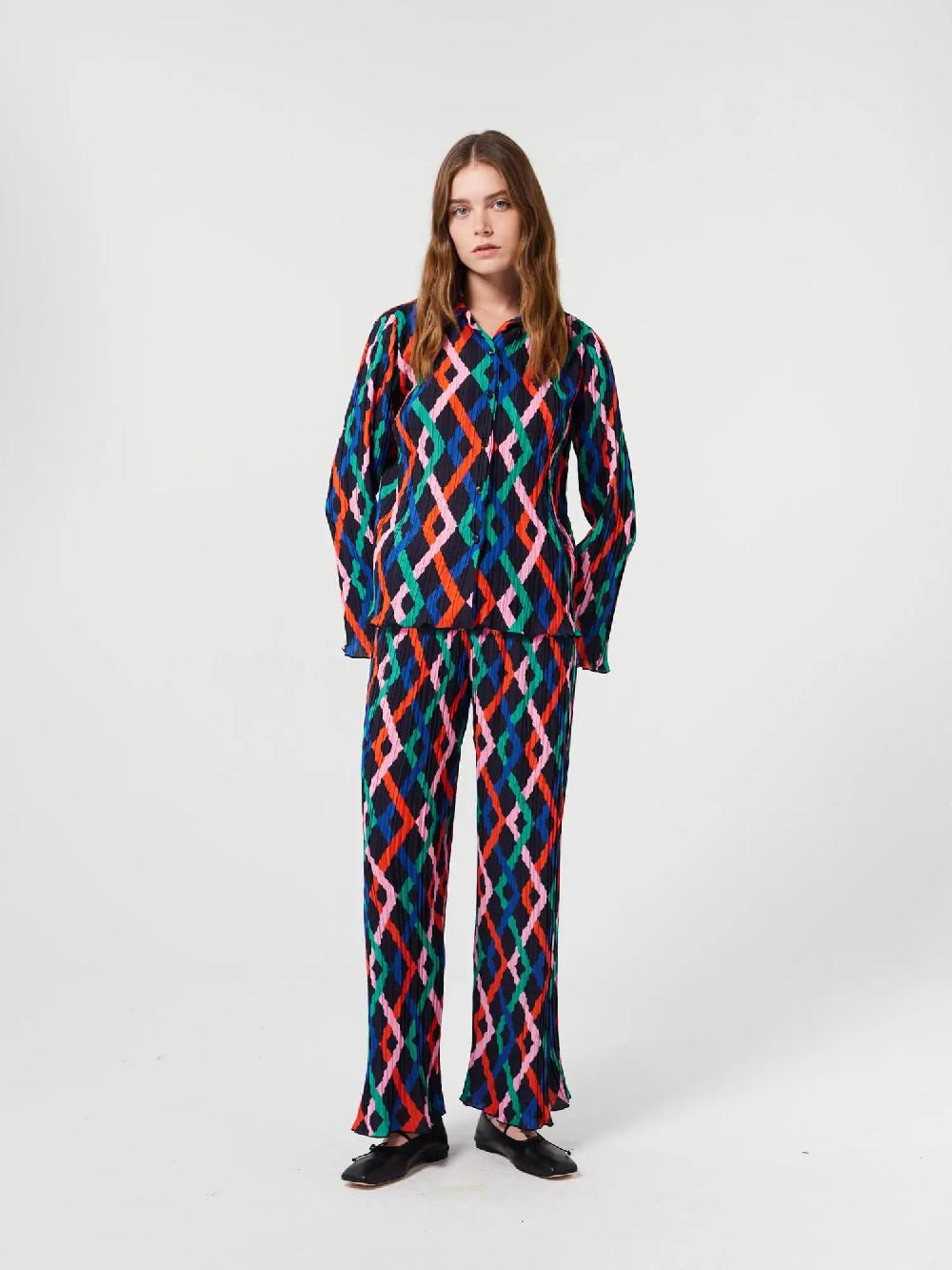 Bobo choses Multicolor Garland pleated shirt Libre de impuestos