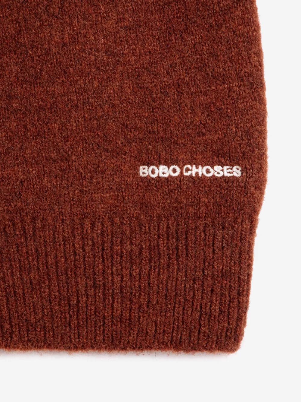 Bobo choses Color block knitted buttoned vest Oferta exclusiva