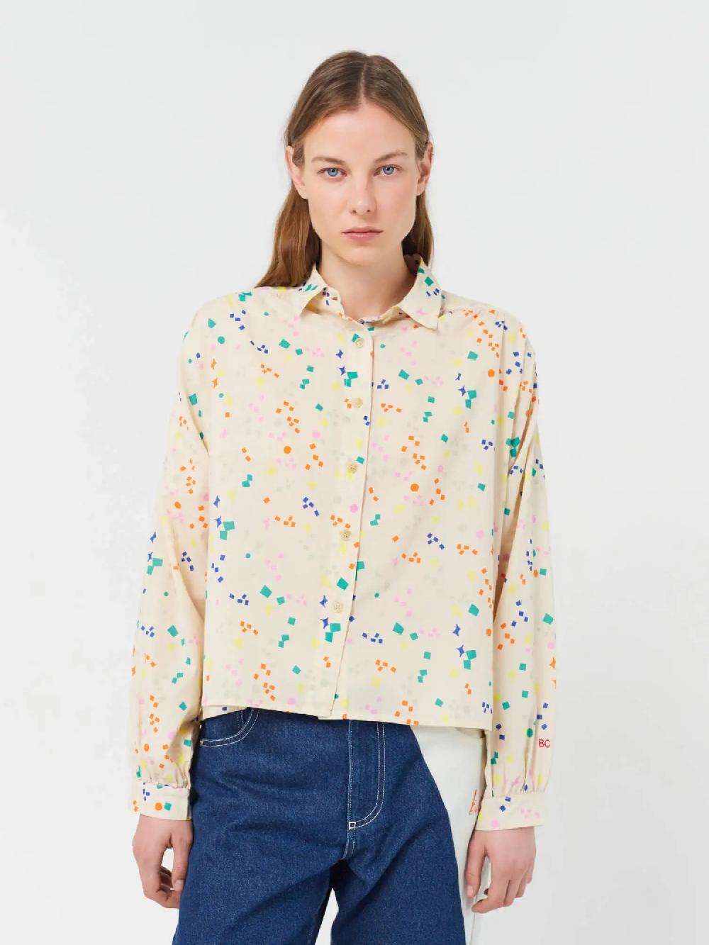 Bobo choses Sparkles gathered shirt Descuento por venta flash