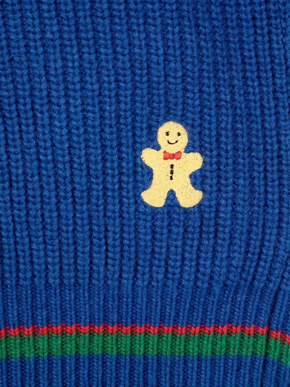 Bobo choses Gingerbread man v-neck jumper Rebajas de fin de temporada