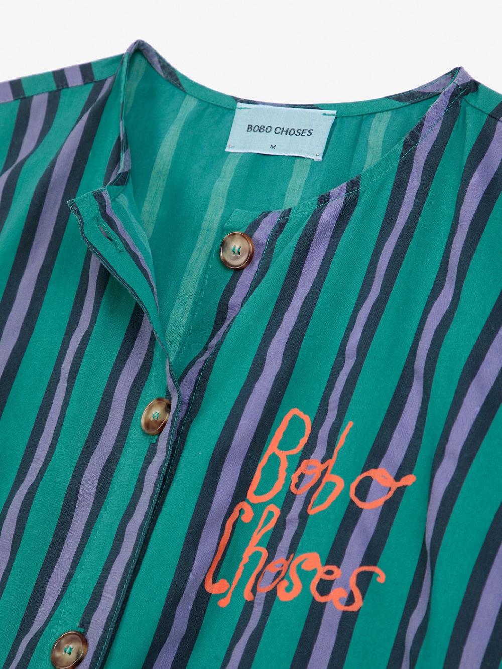 Bobo choses Multi striped sleevesless shirt 2025