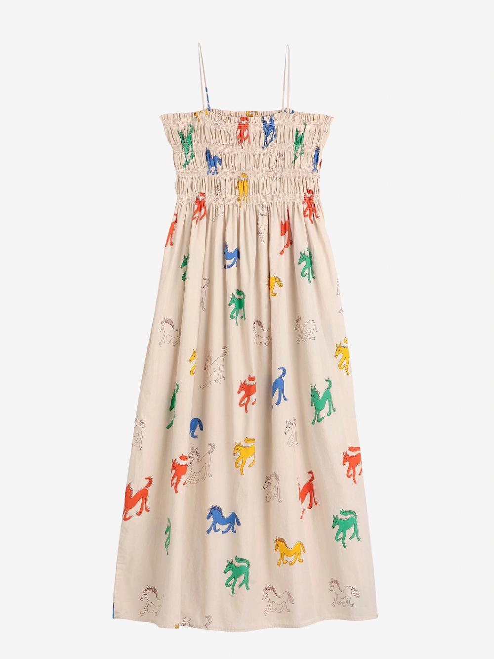 Bobo choses Wonder Horse printed midi dress En línea