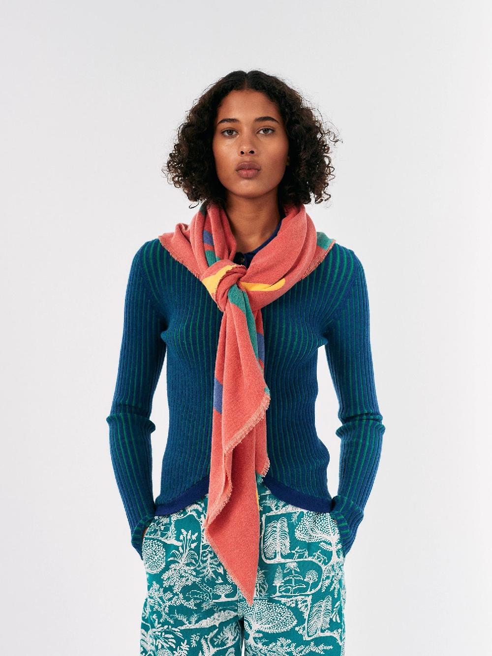 Bobo choses Bobo Choses Brushstrokes print large scarf