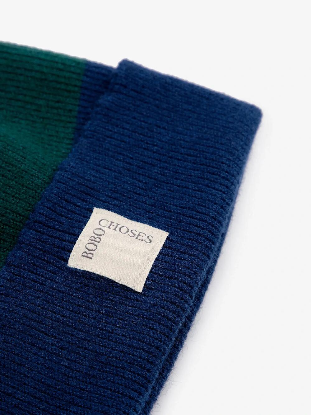 Bobo choses Multi stripes knitted beanie Ventas relámpago