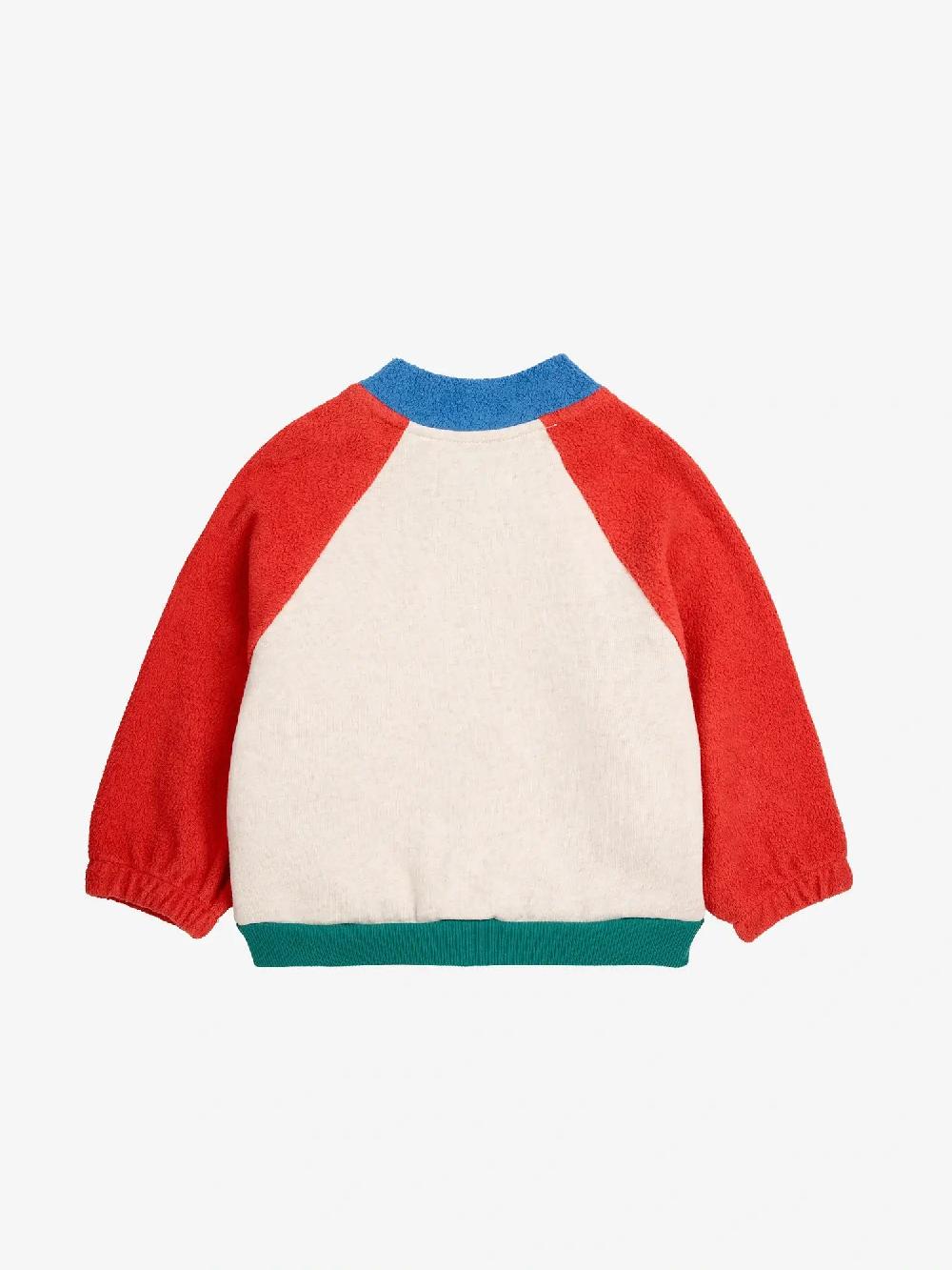 Bobo choses B.C color block zipped sweatshirt Liquidación