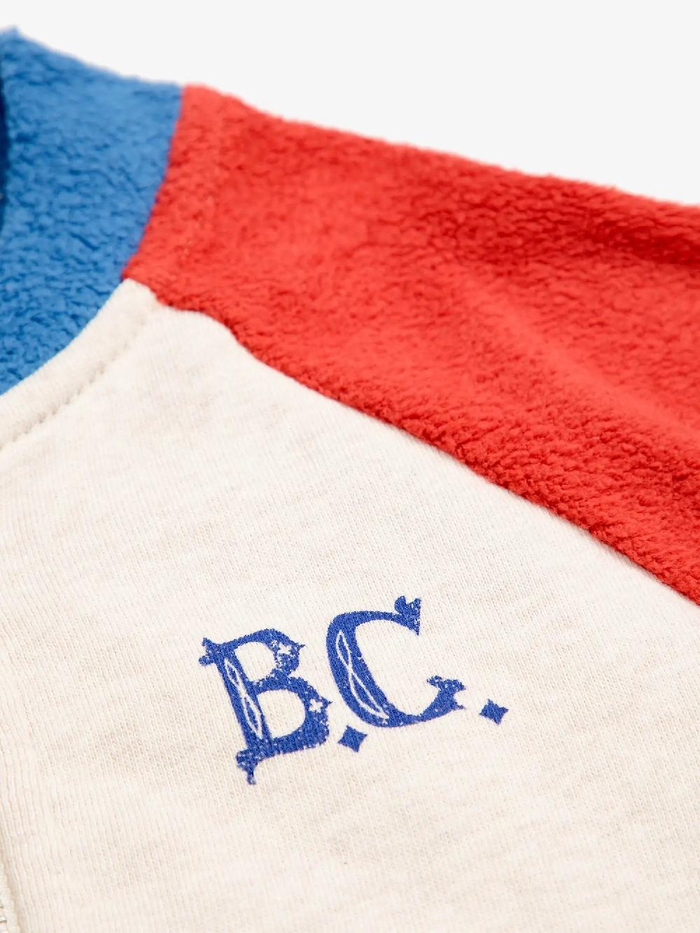Bobo choses B.C color block zipped sweatshirt Liquidación