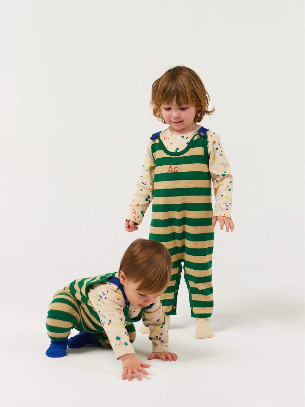 Bobo choses BC stripes knitted overall Envío gratis