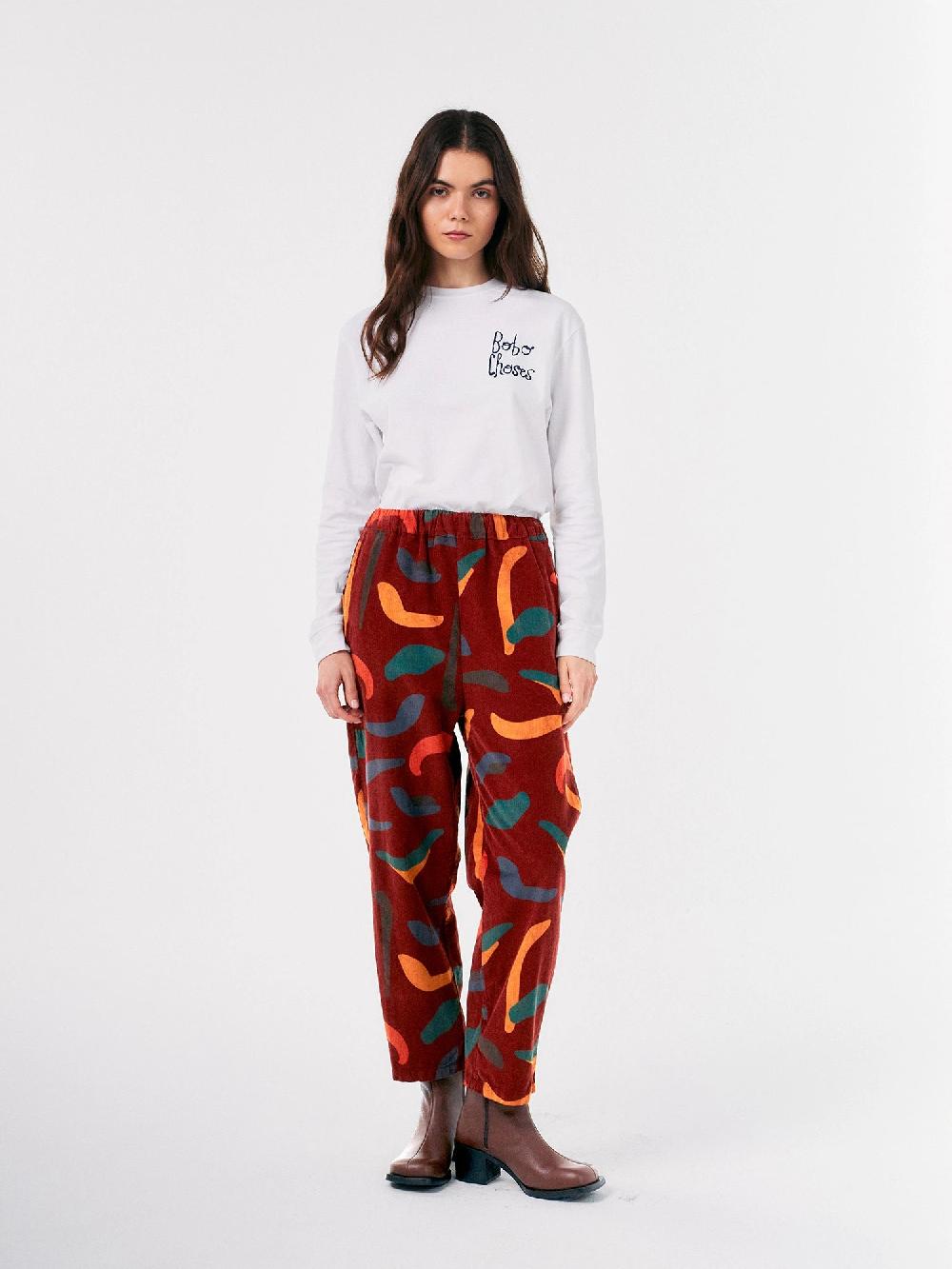 Bobo choses Brushstrokes printed cocoon pants Oferta especial de fábrica