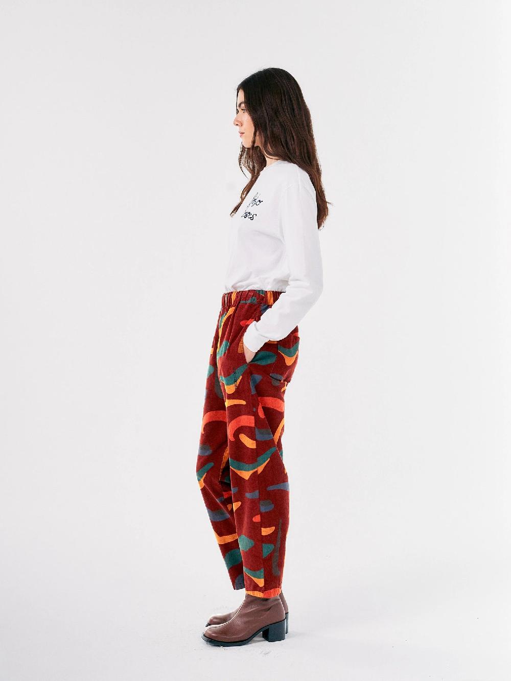 Bobo choses Brushstrokes printed cocoon pants Oferta especial de fábrica