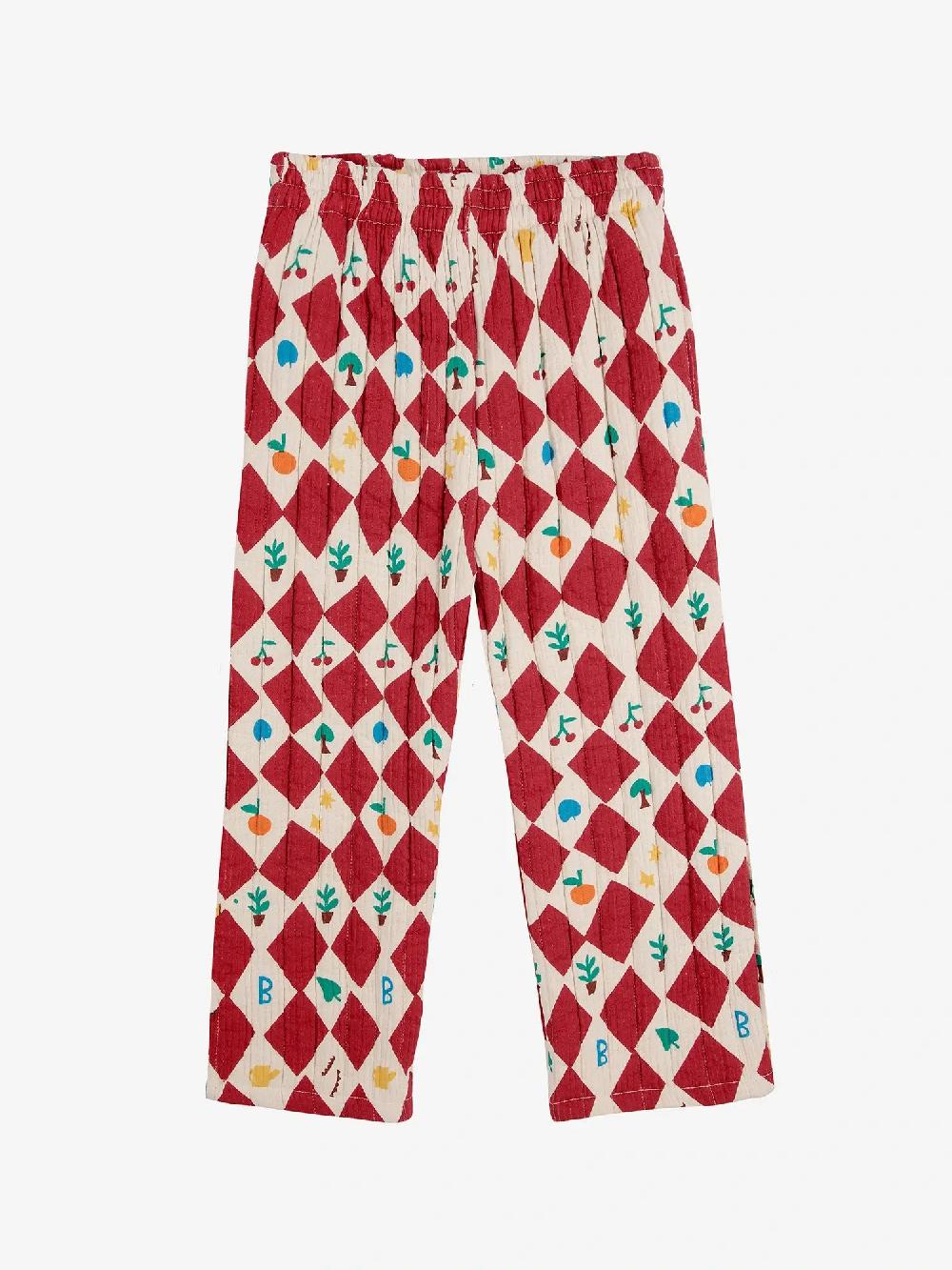 Bobo choses Harlequin all over quilted pants Grandes descuentos