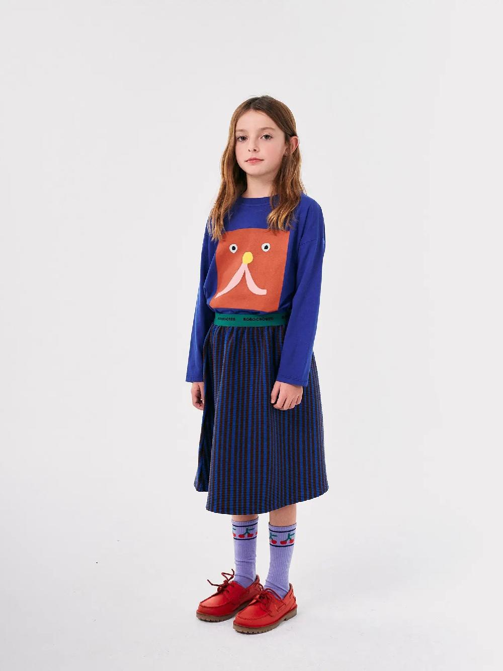 Bobo choses Bobo Choses stripes ribbed skirt Liquidación