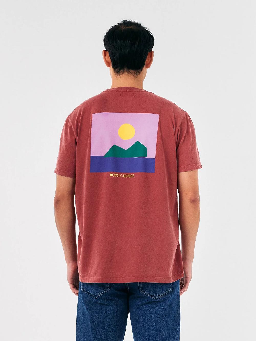Bobo choses Sunset print unisex T-shirt