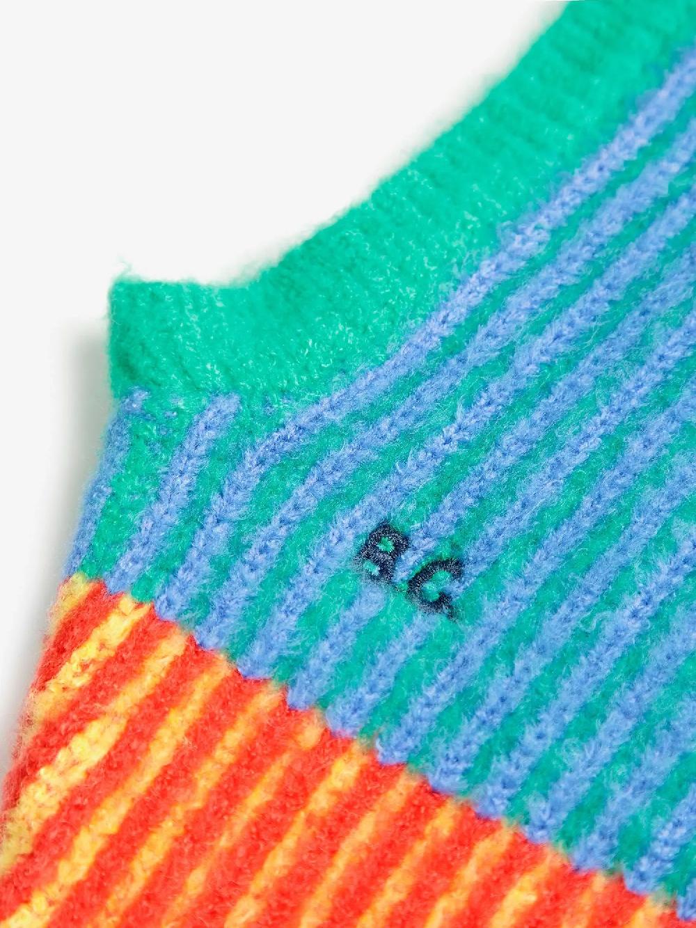 Bobo choses Color stripes knitted balaclava Ofertas de temporada