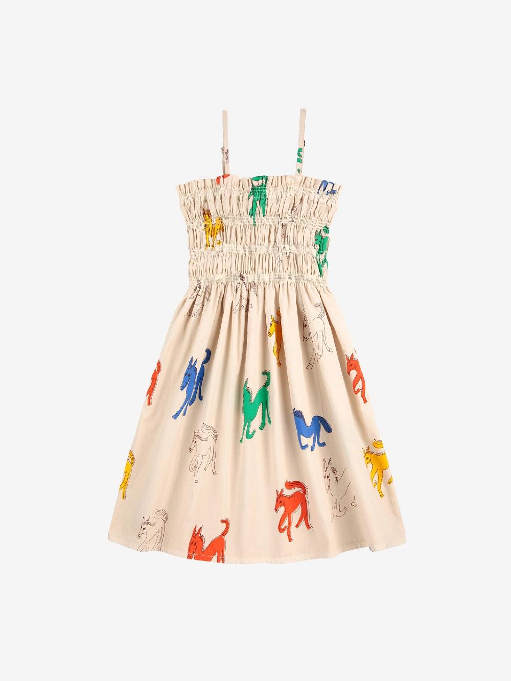 Bobo choses Wonder Horses all over sleevless strap dress Rebajas