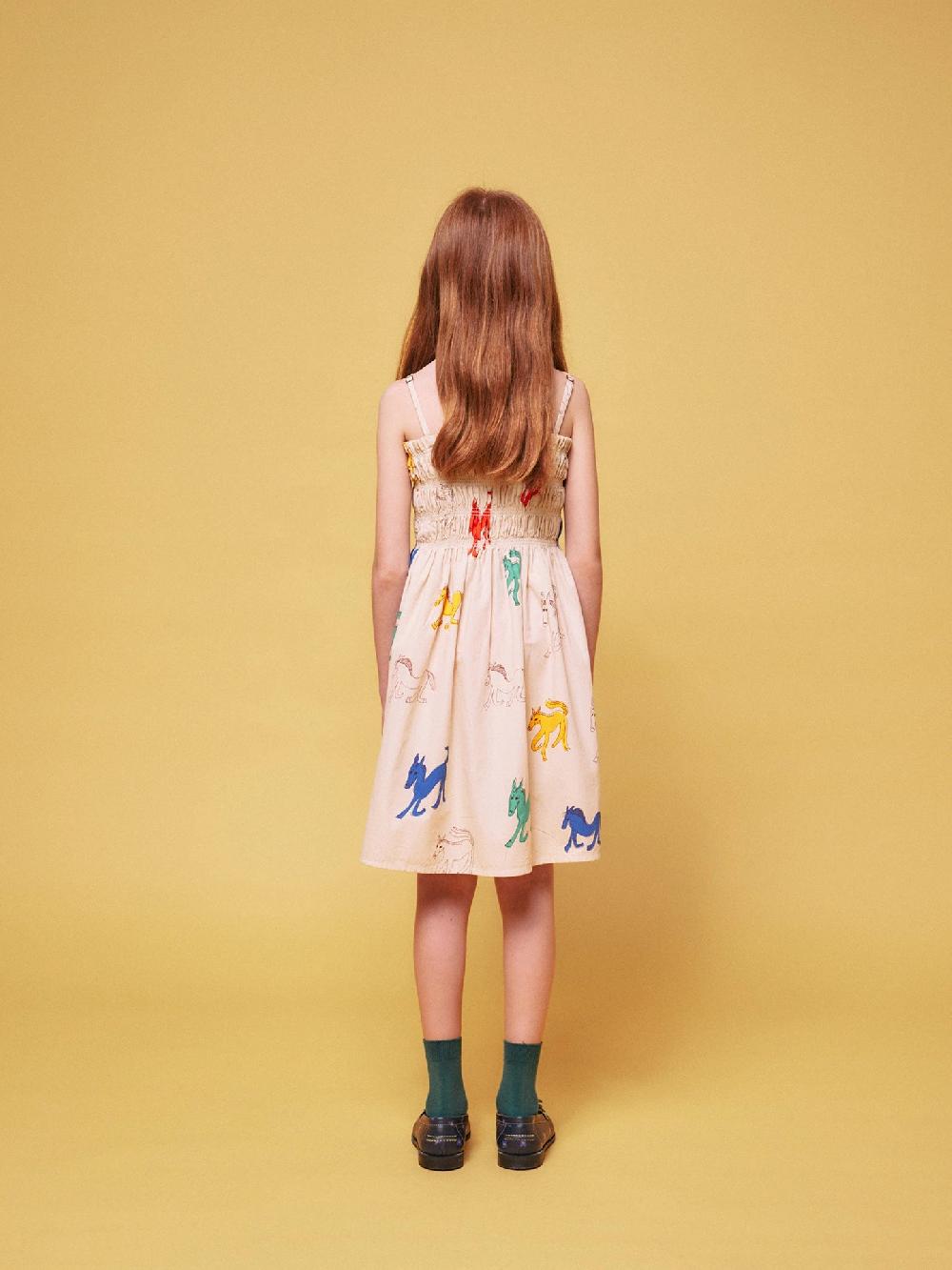 Bobo choses Wonder Horses all over sleevless strap dress Rebajas