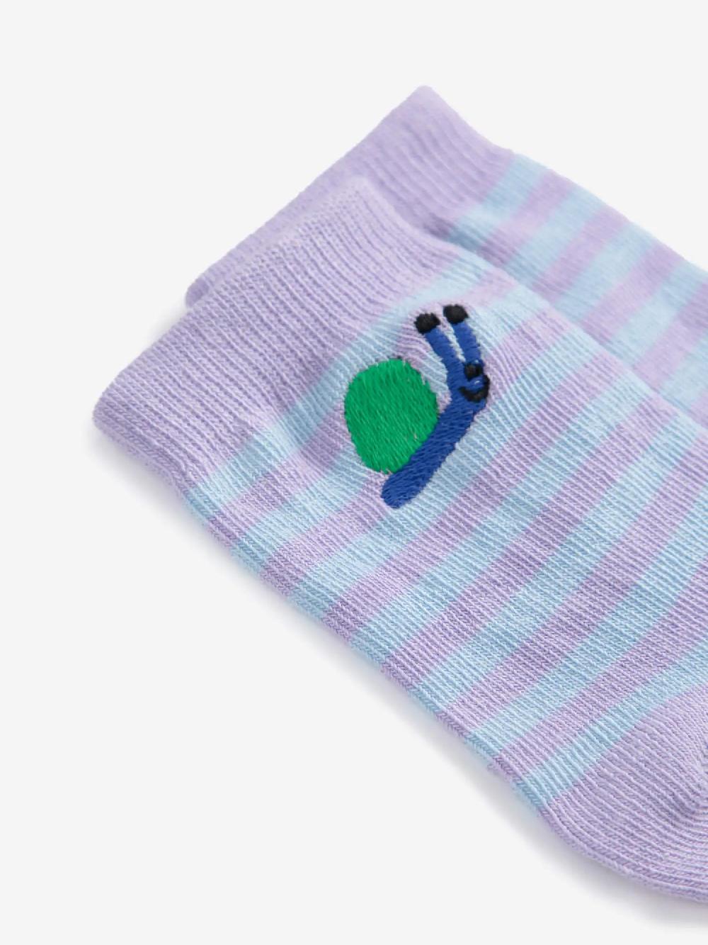 Bobo choses Funny Snail short socks Promoción por tiempo limitado