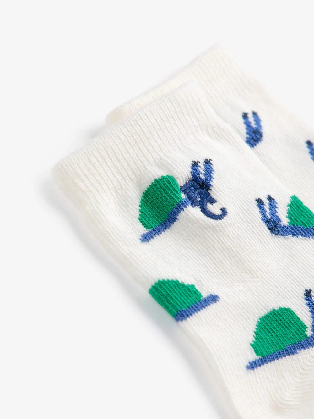 Bobo choses Funny Snail all over short socks Promoción trimestral