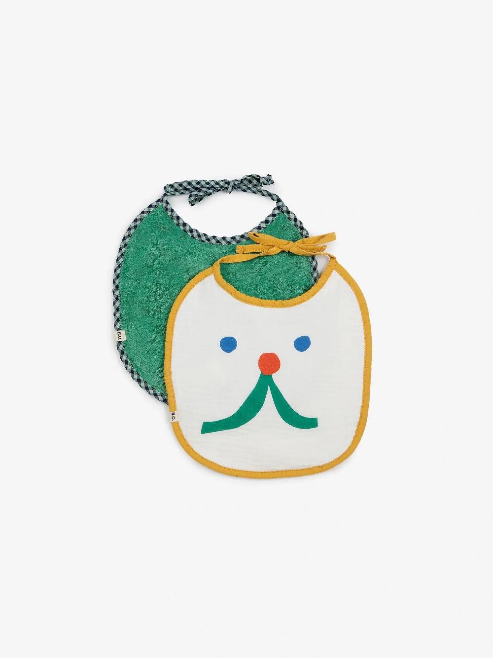 Bobo choses Funny Face bib set
