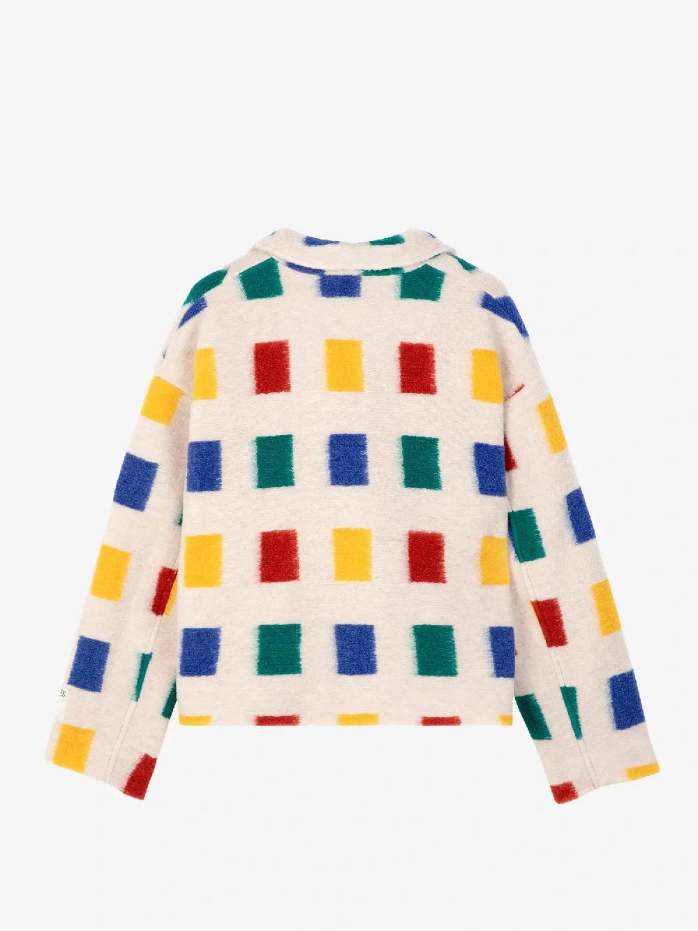 Bobo choses Color game print jacquard single breasted jacket Limitado a 3 días