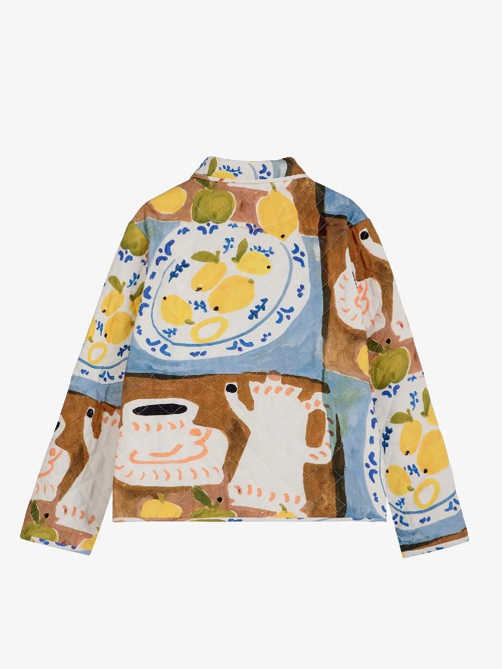 Bobo choses Abstract Tea Time printed quilted jacket Ahorra y exporta