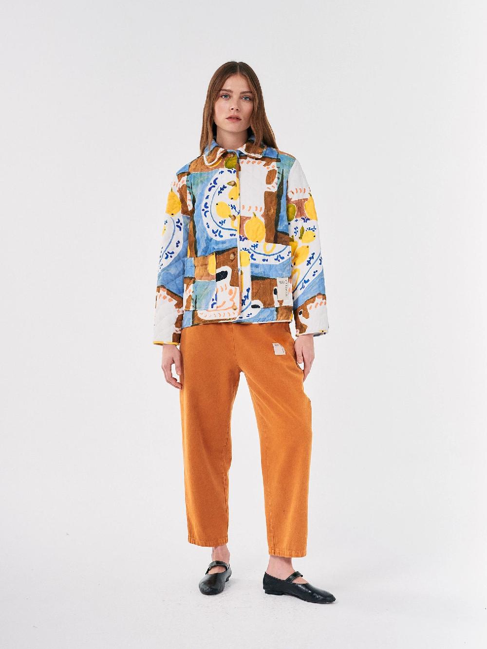 Bobo choses Abstract Tea Time printed quilted jacket Ahorra y exporta