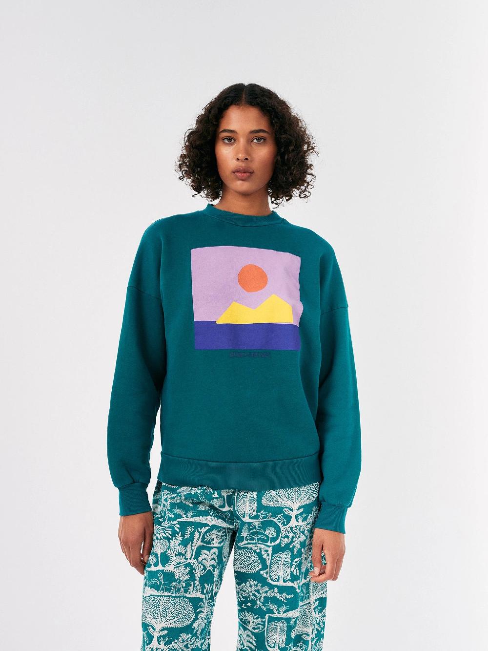 Bobo choses Sunset print sweatshirt En oferta