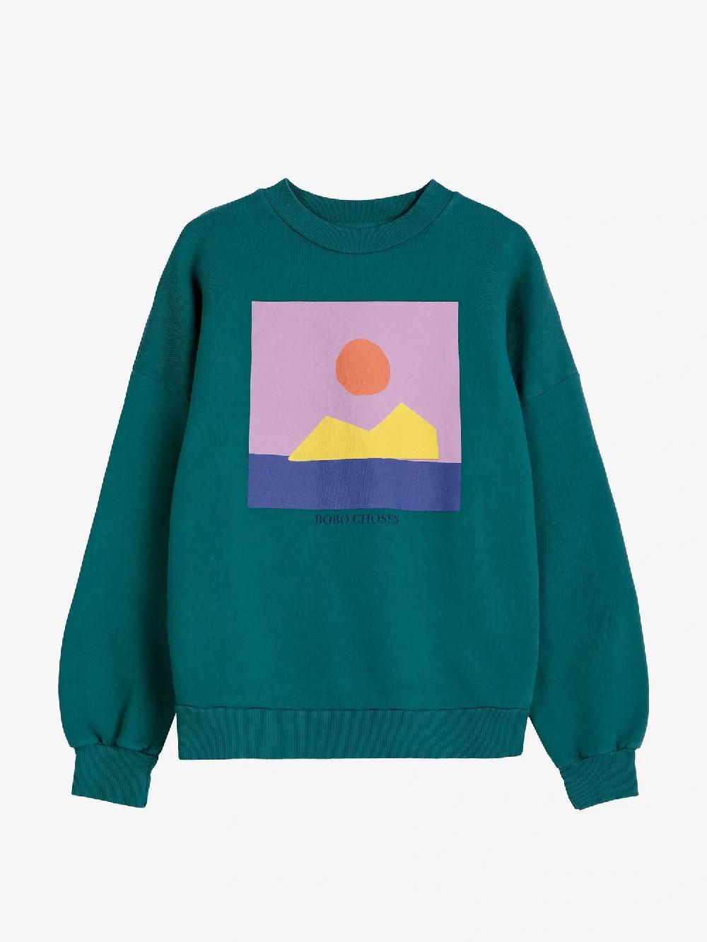 Bobo choses Sunset print sweatshirt En oferta