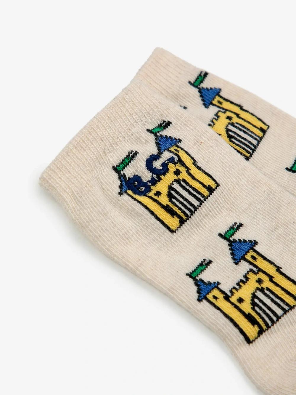 Bobo choses Faraway Castle all over long socks Libre de impuestos