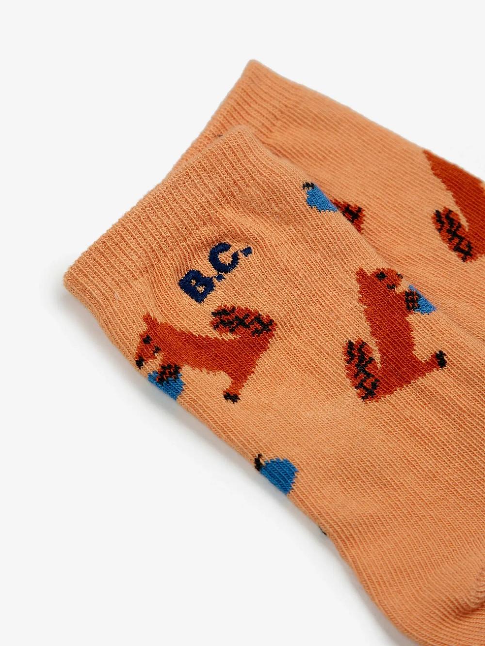 Bobo choses Hungry Squirrel all over long socks Descuentos del mes