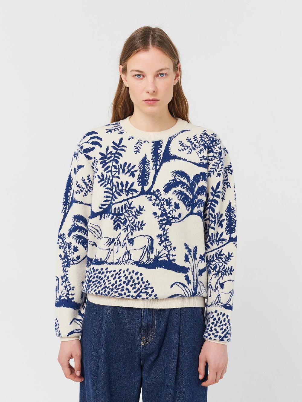 Bobo choses Wonderland jacqueard straight fit jumper Oferta exclusiva