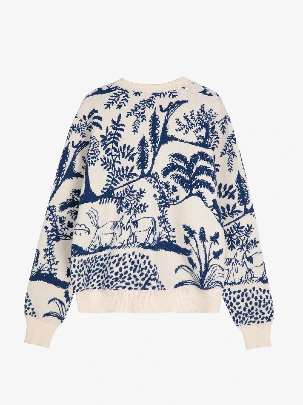 Bobo choses Wonderland jacqueard straight fit jumper Oferta exclusiva