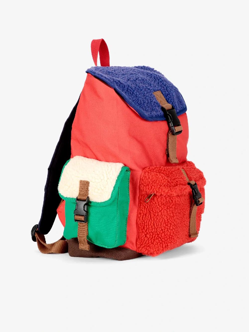 Bobo choses Sheepskin Color Block backpack Ofertas de temporada