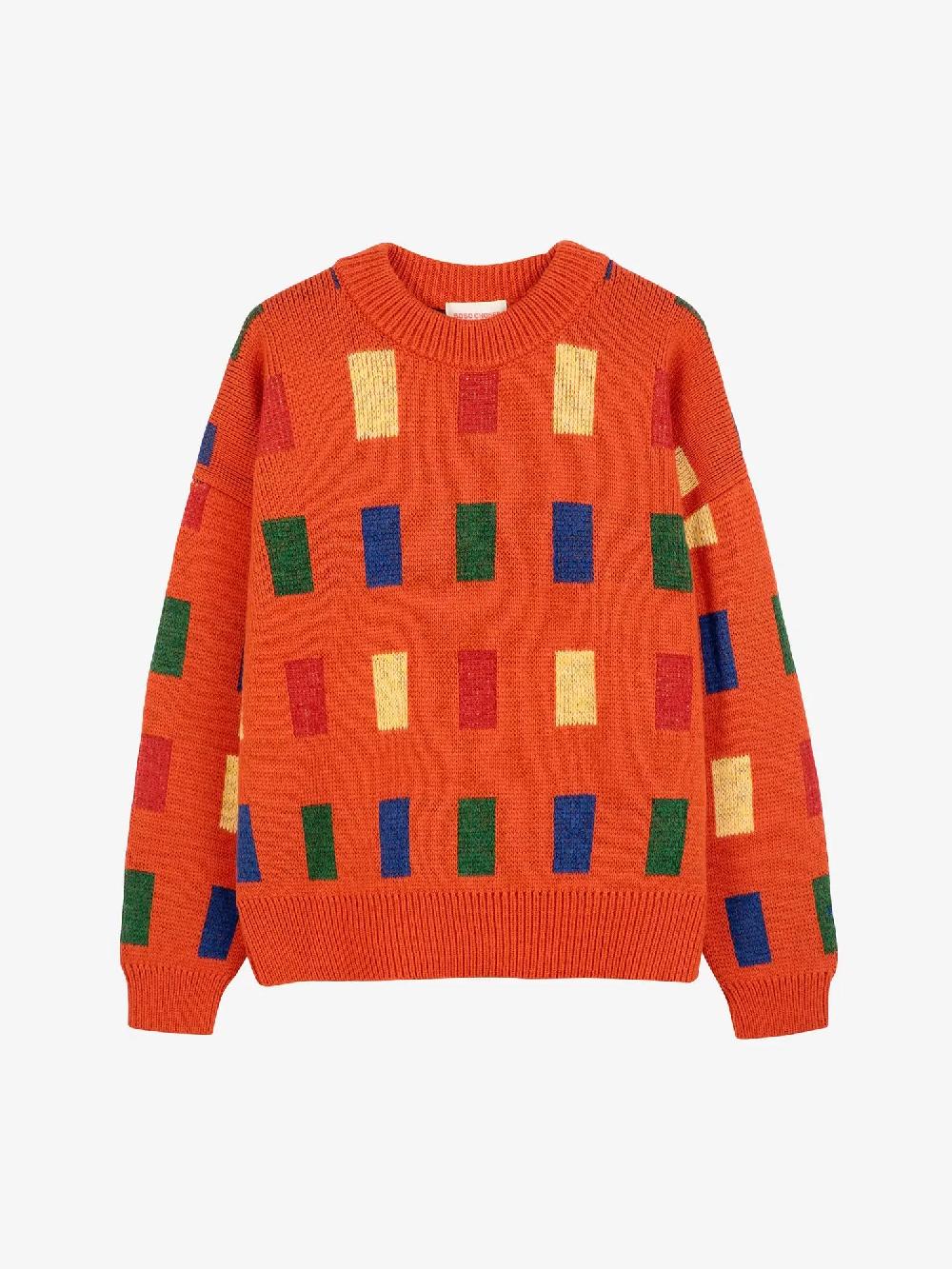 Bobo choses Color Game print jacquard jumper En línea