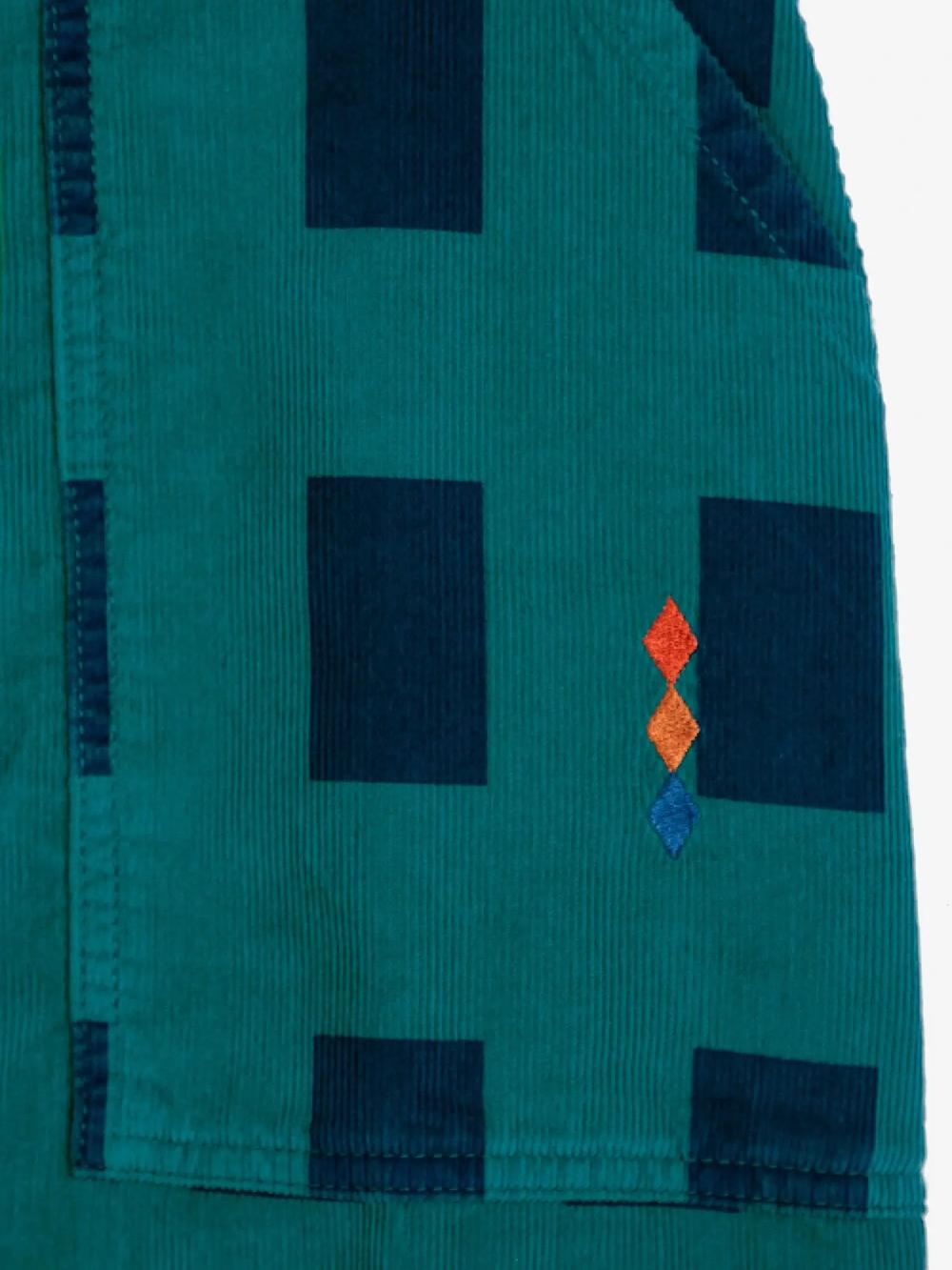 Bobo choses Checked corduroy pencil skirt Descuento