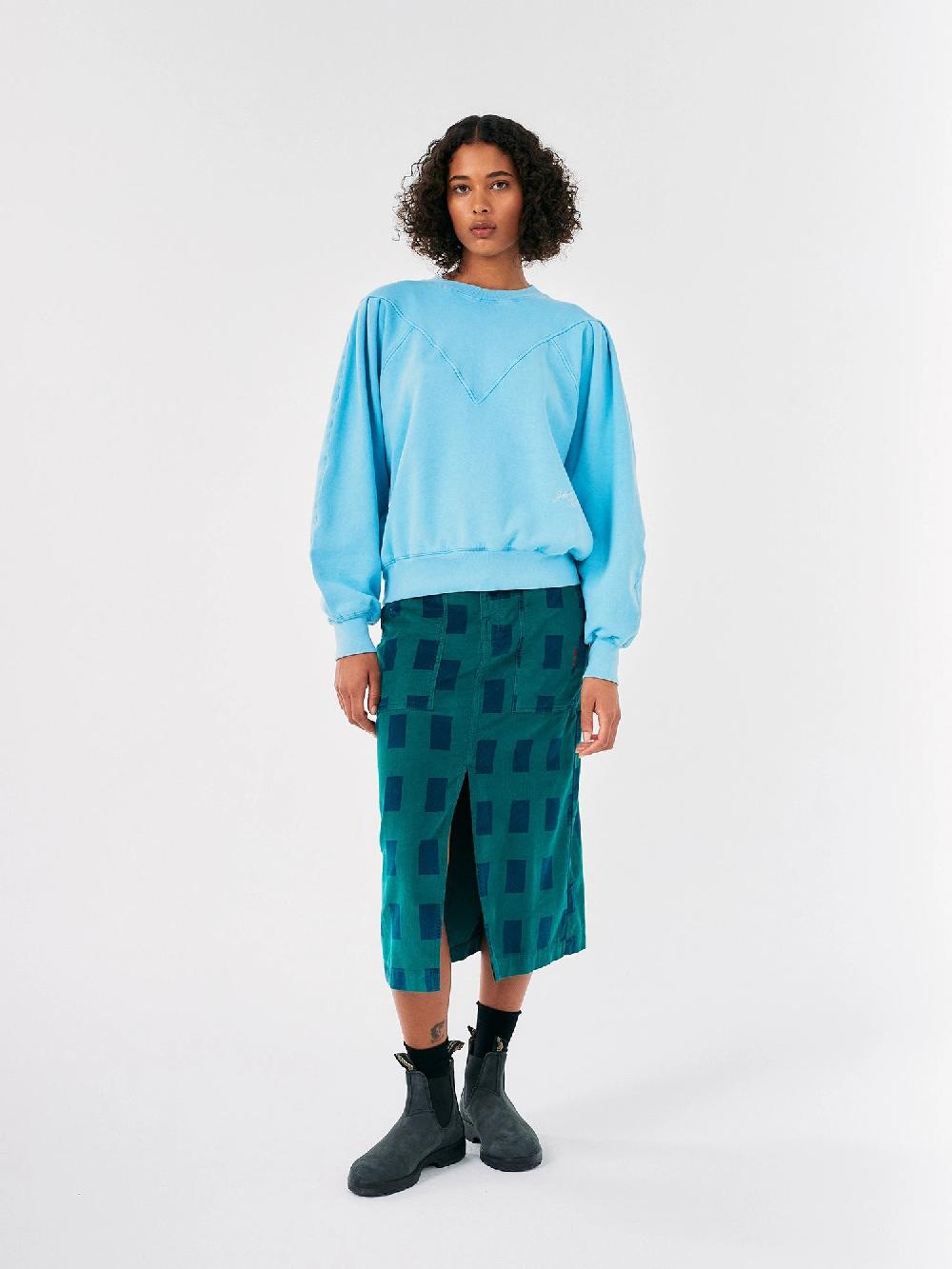 Bobo choses Checked corduroy pencil skirt Descuento