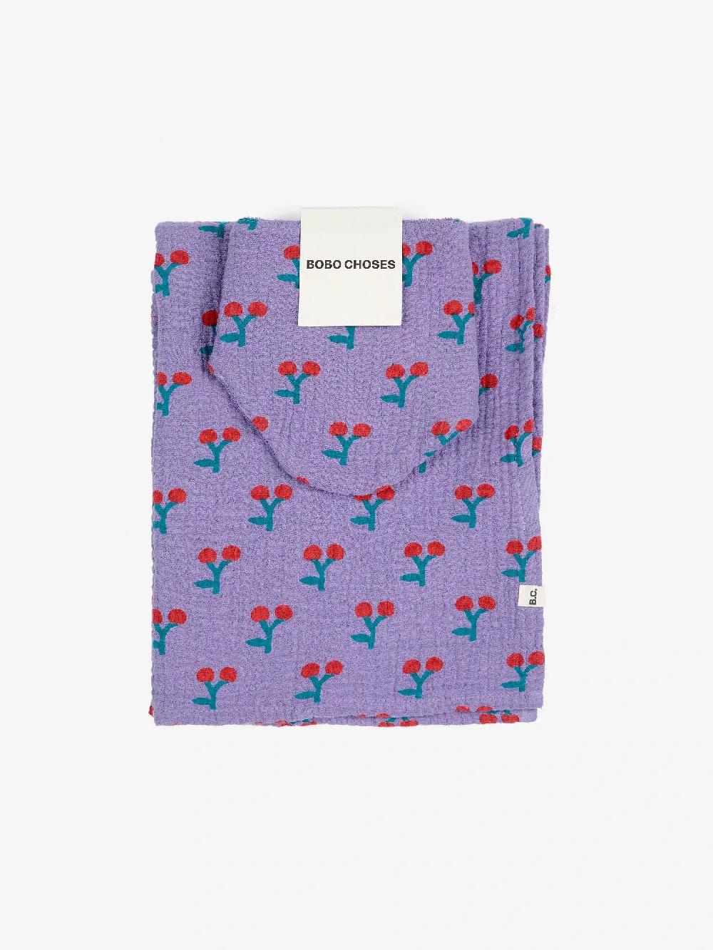 Bobo choses Cherry allover muslin and bib set Rebajas online