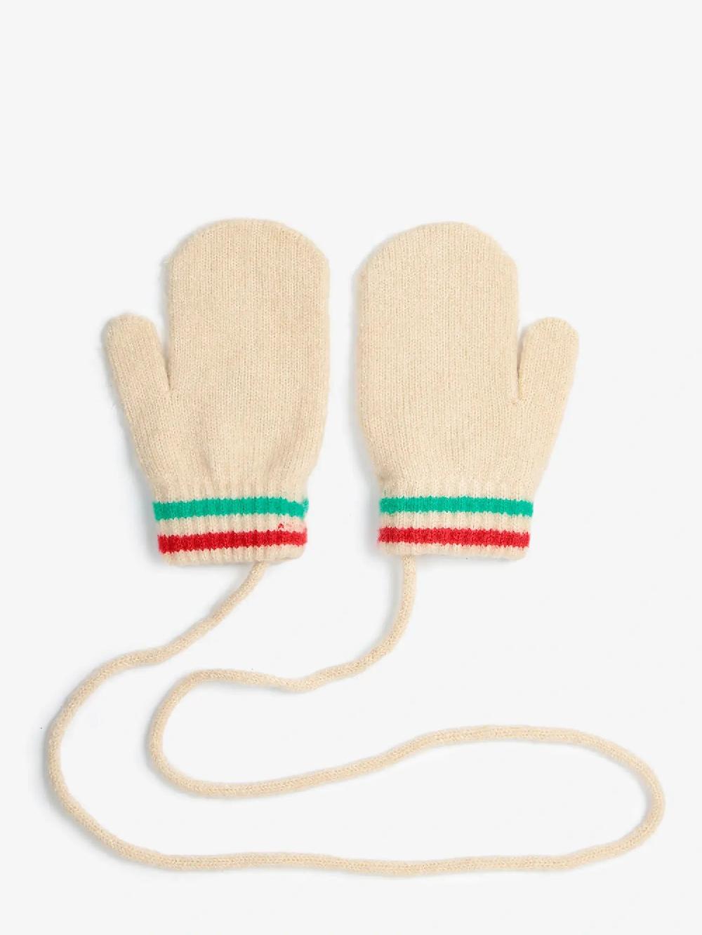 Bobo choses Cherry knitted mittens Rebajas top