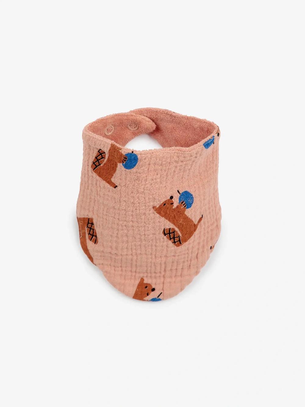 Bobo choses Hungry Squirrel muslin and bib set Oferta especial