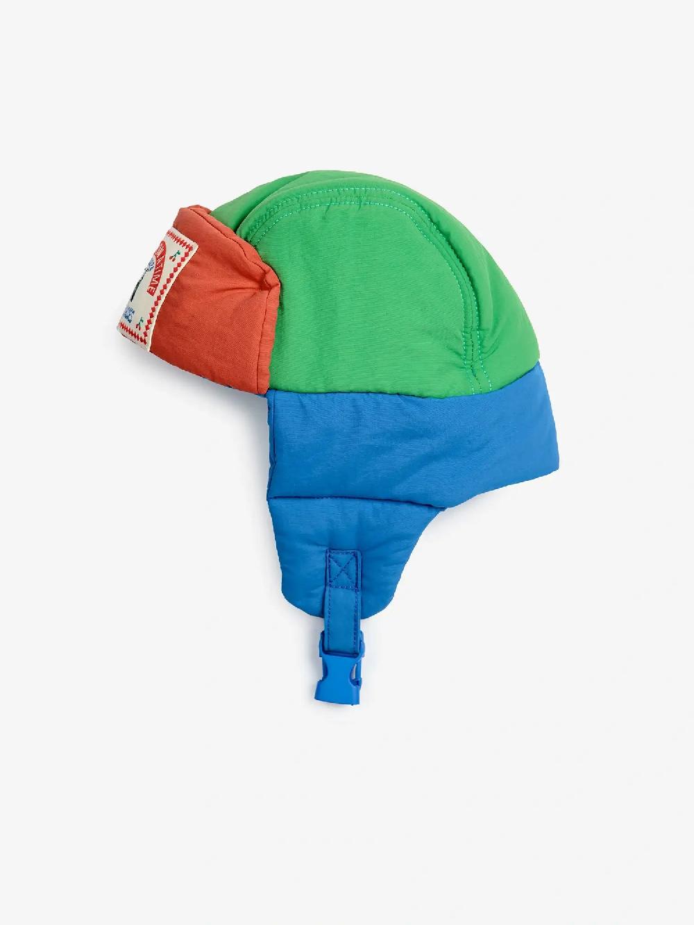 Bobo choses Color Block padded chapka Precio de fábrica